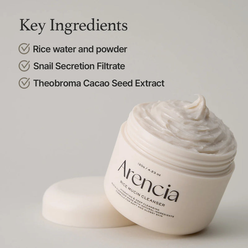 ARENCIA - Rice Mucin Cleanser, vista alternativa
