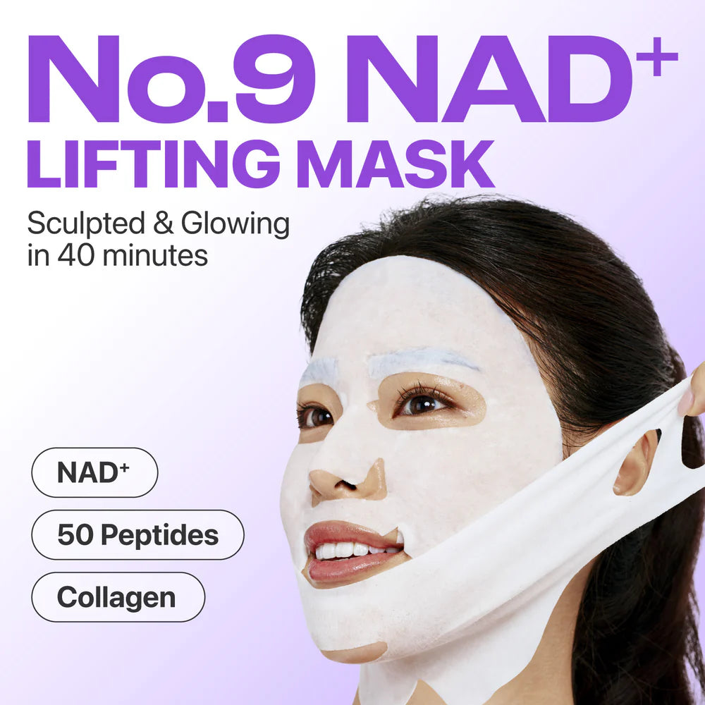 Numbuzin - No.9+ NAD Bio Lifting Full Cover Facial Mask