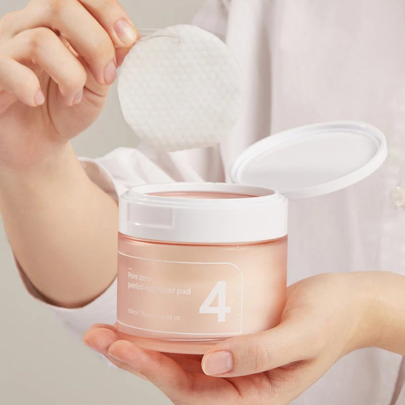 Numbuzin - No.4 - Pore Zero Peeled Egg Toner Pad
