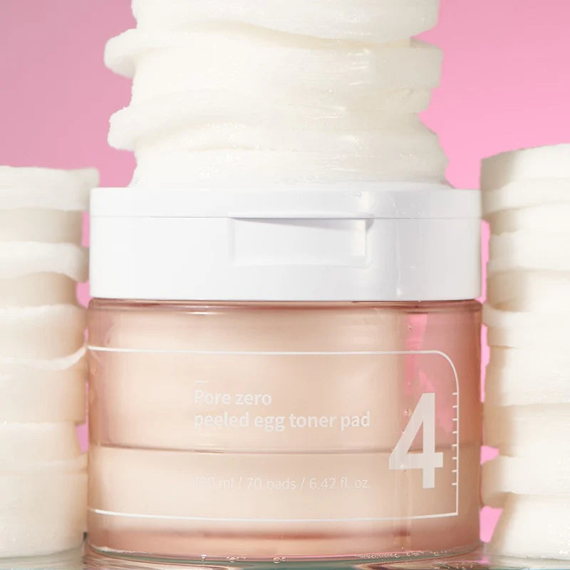 Numbuzin - No.4 - Pore Zero Peeled Egg Toner Pad