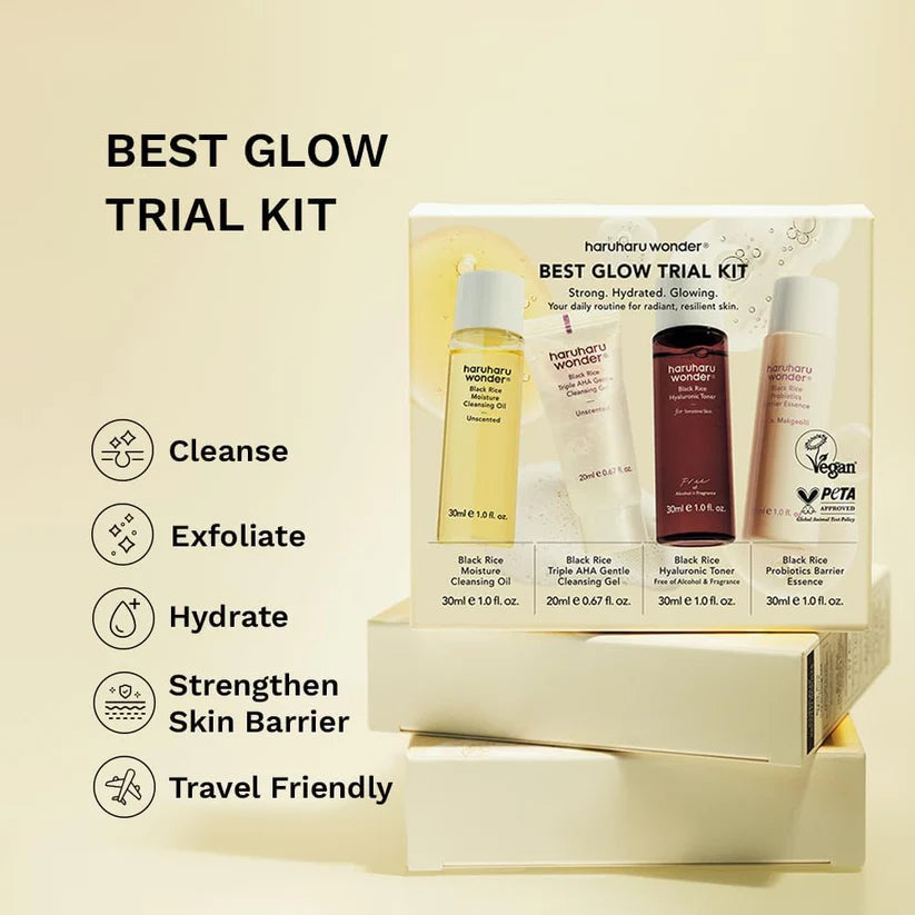 HARUHARU WONDER - Best Glow Trial Kit
