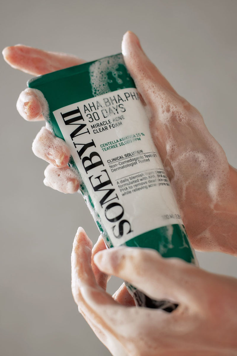 SOMEBYMI - AHA-BHA-PHA Miracle Acne Clear Foam, vista alternativa