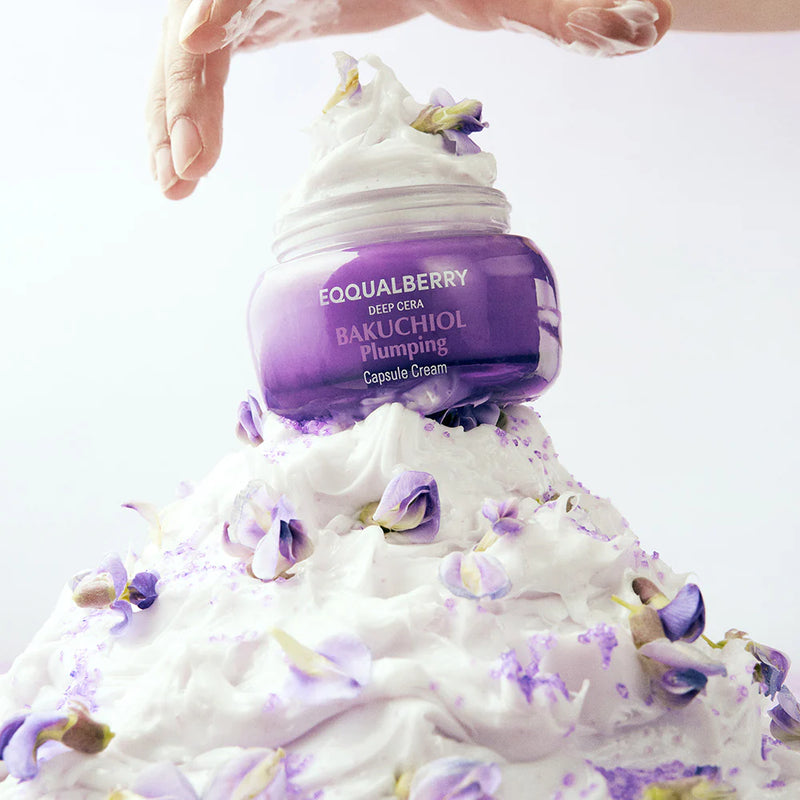 EQQUALBERRY - Bakuchiol Plumping Capsule Cream, vista alternativa