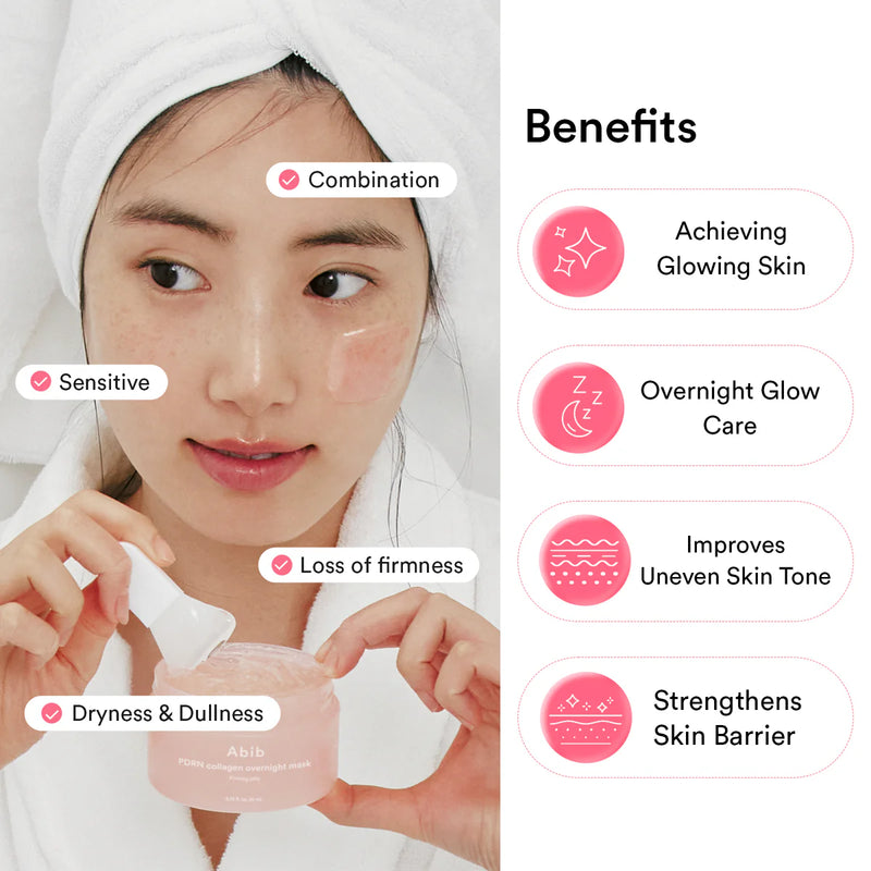 Abib - PDRN Collagen Overnight Mask Firming Jelly, vista alternativa