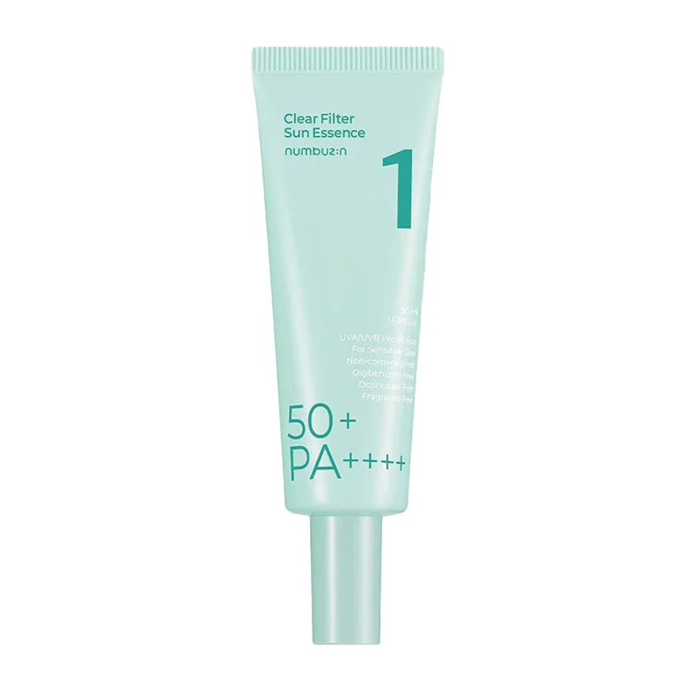 Numbuzin - No.1 Clear Filter Sun Essence SPF50+ PA++++ - Brightening Filter Essence
