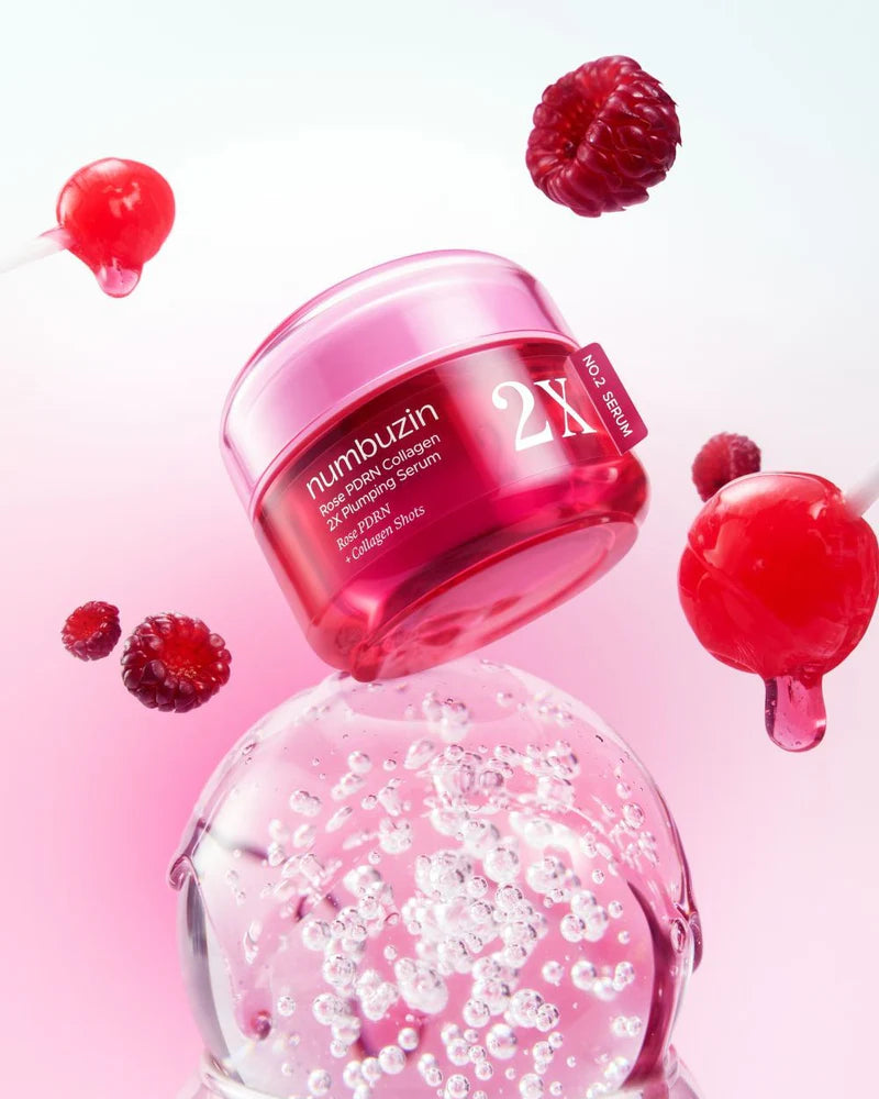 Numbuzin - No. 2 Rose PDRN Collagen 2X Plumping Serum