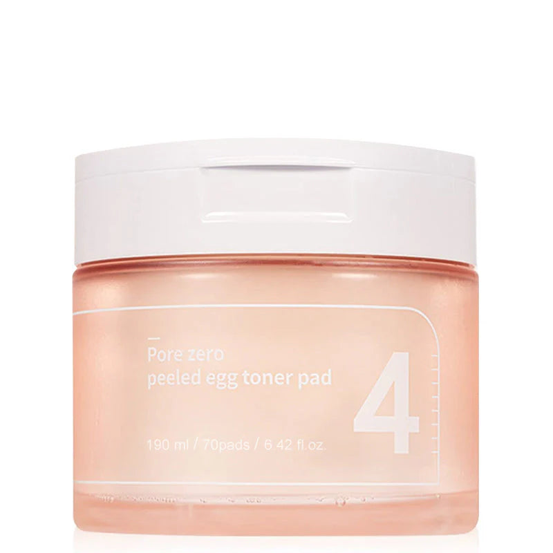 Numbuzin - No.4 - Pore Zero Peeled Egg Toner Pad