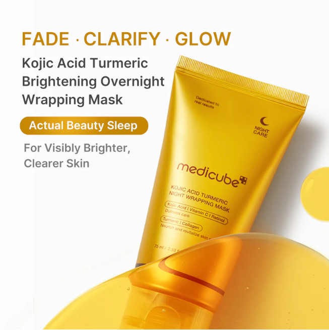 Medicube - Kojic Acid Turmeric Night Wrapping Mask, vista alternativa