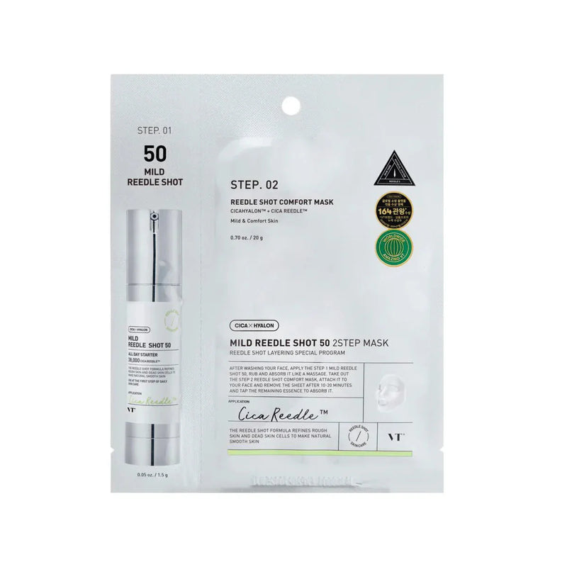 VT Cosmetics - Reedle Shot 50 2-Step Mask