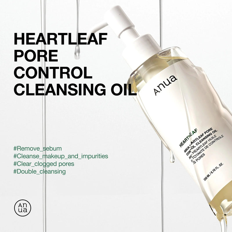 ANUA - Heartleaf Pore Control Cleansing Oil (Nova Versão), vista alternativa