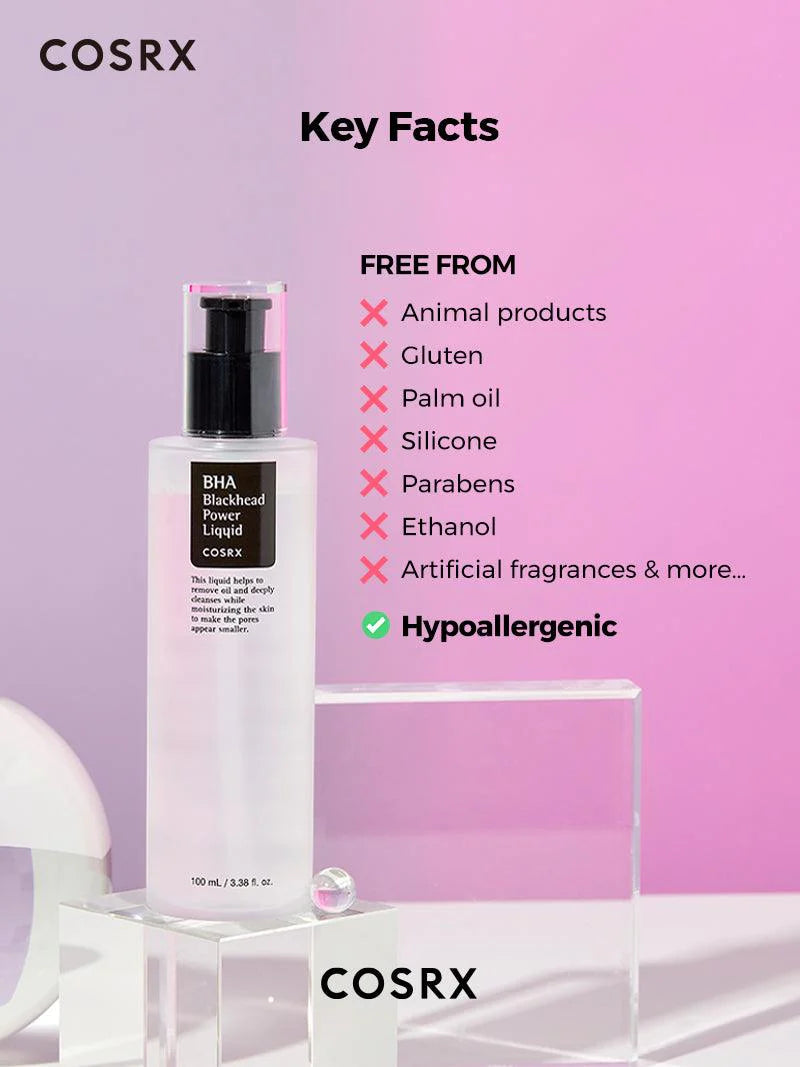 COSRX - BHA Blackhead Power Liquid - Anti-Blackhead Liquid with BHA Acid