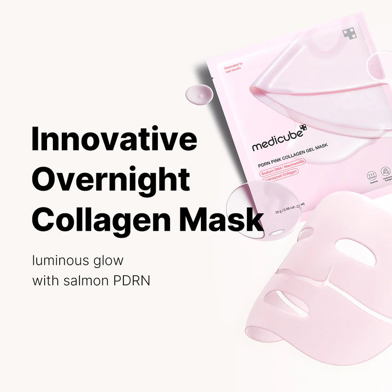 Medicube - PDRN Pink Collagen Jelly Gel Mask (Bundle 4pcs), vista alternativa