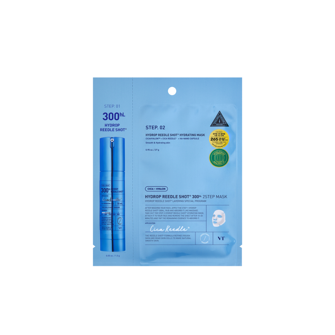 🎁 VT Cosmetics - Hydrop Reedle Shot 300 2 Step Mask (100% off)