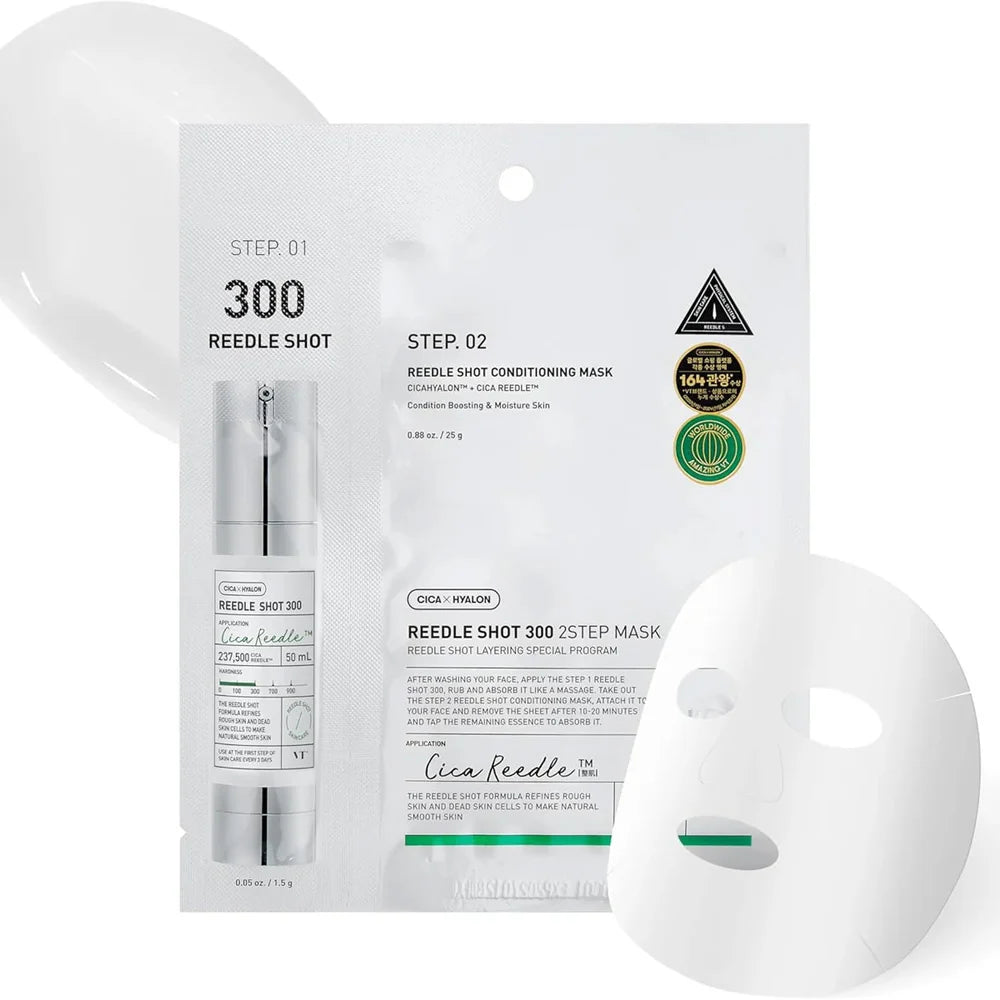 VT Cosmetics - Reedle Shot 300 2-Step Mask